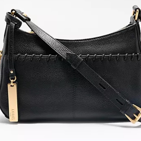 LODIS Texas,l leather Parker top zip Crossbody - Picture 1 of 4